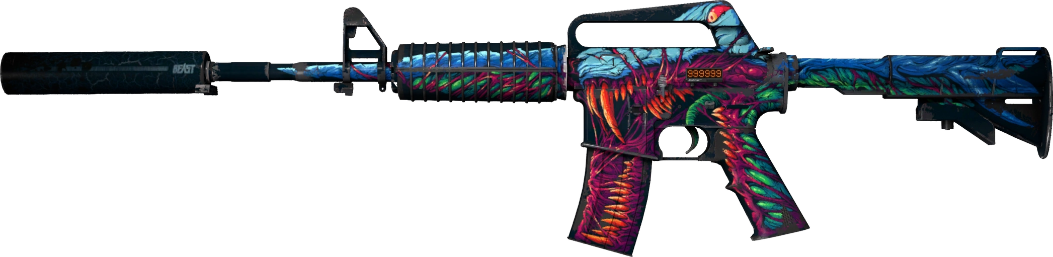 StatTrak M4A1 S Hyper Beast Well Worn CS2 Skins Find And Trade