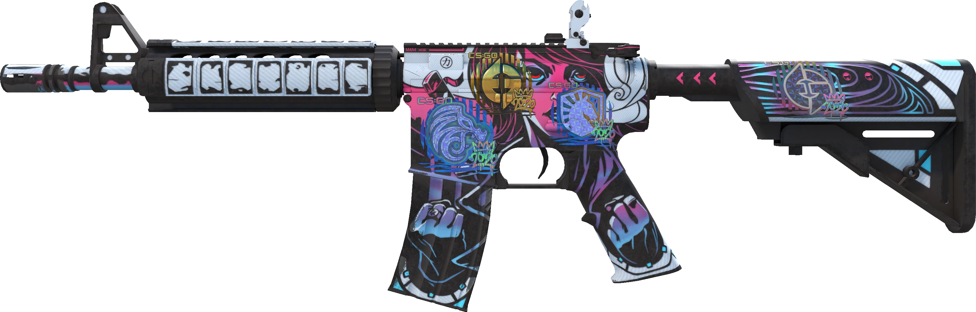 M4A4 | Neo-Noir (Factory New) - CS2 Item | Buy Now on BitSkins