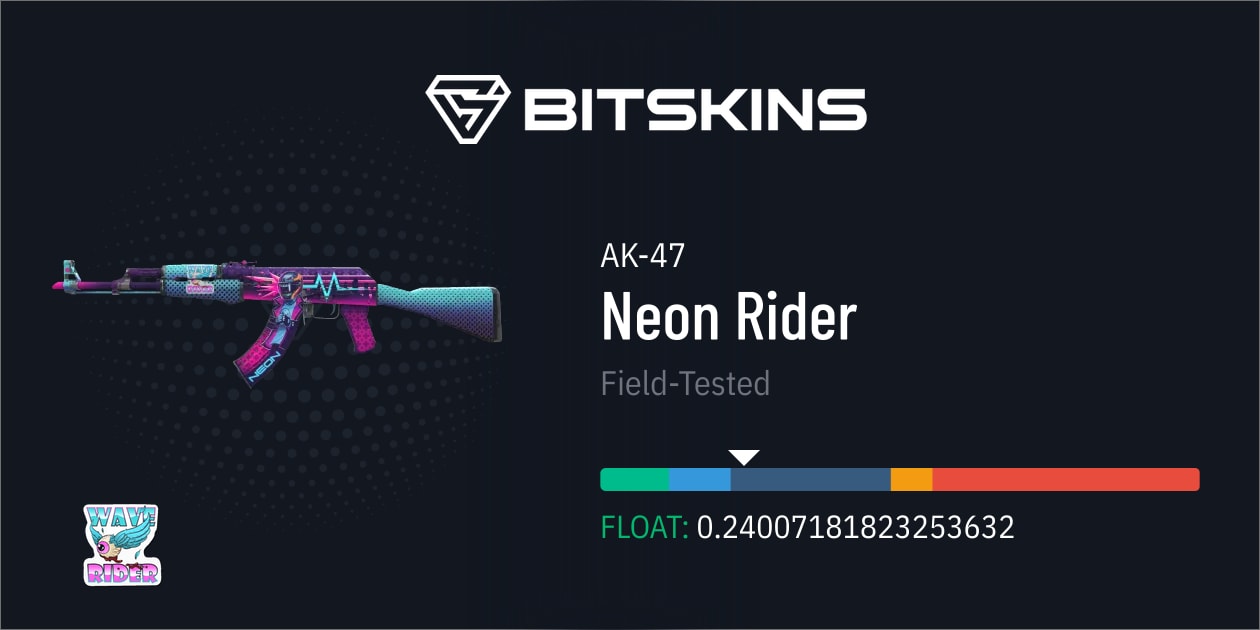 AK-47 | Neon Rider (Field-Tested) - CS2 Skins | Find and Trade Your ...