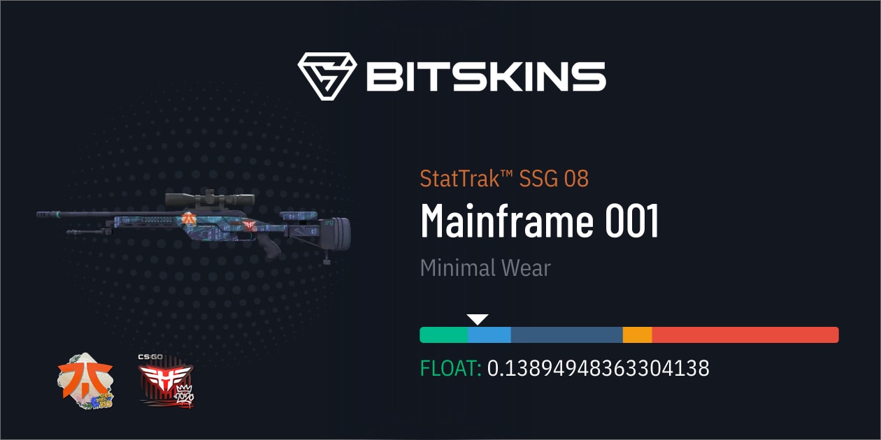 StatTrak™ SSG 08 | Mainframe 001 (Minimal Wear) - CS2 Скины | Найдите и ...