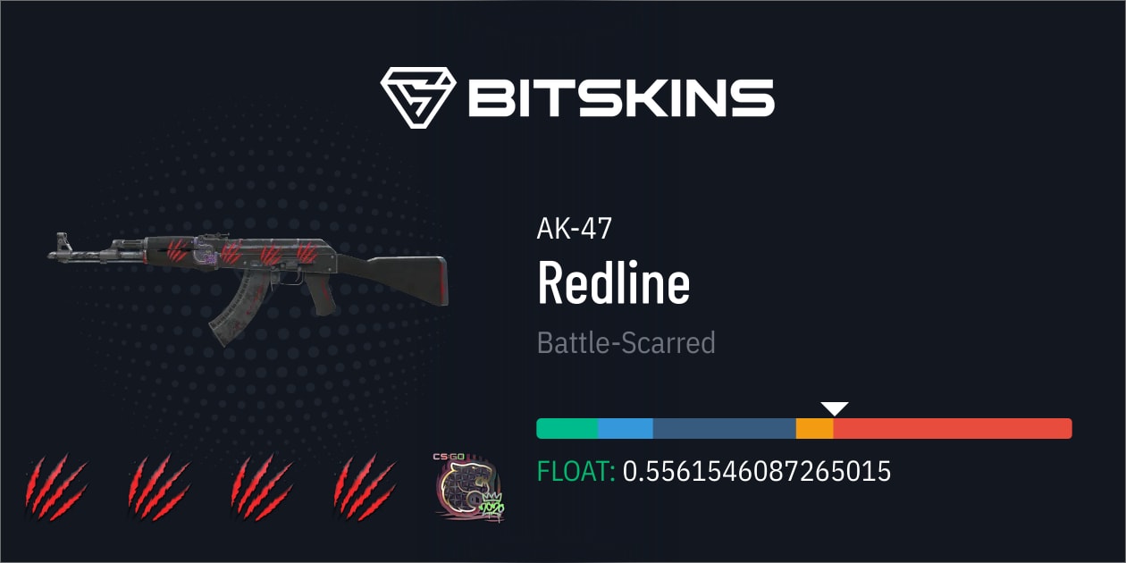 AK-47 | Redline (Battle-Scarred) - CS2 Item | Buy Now on