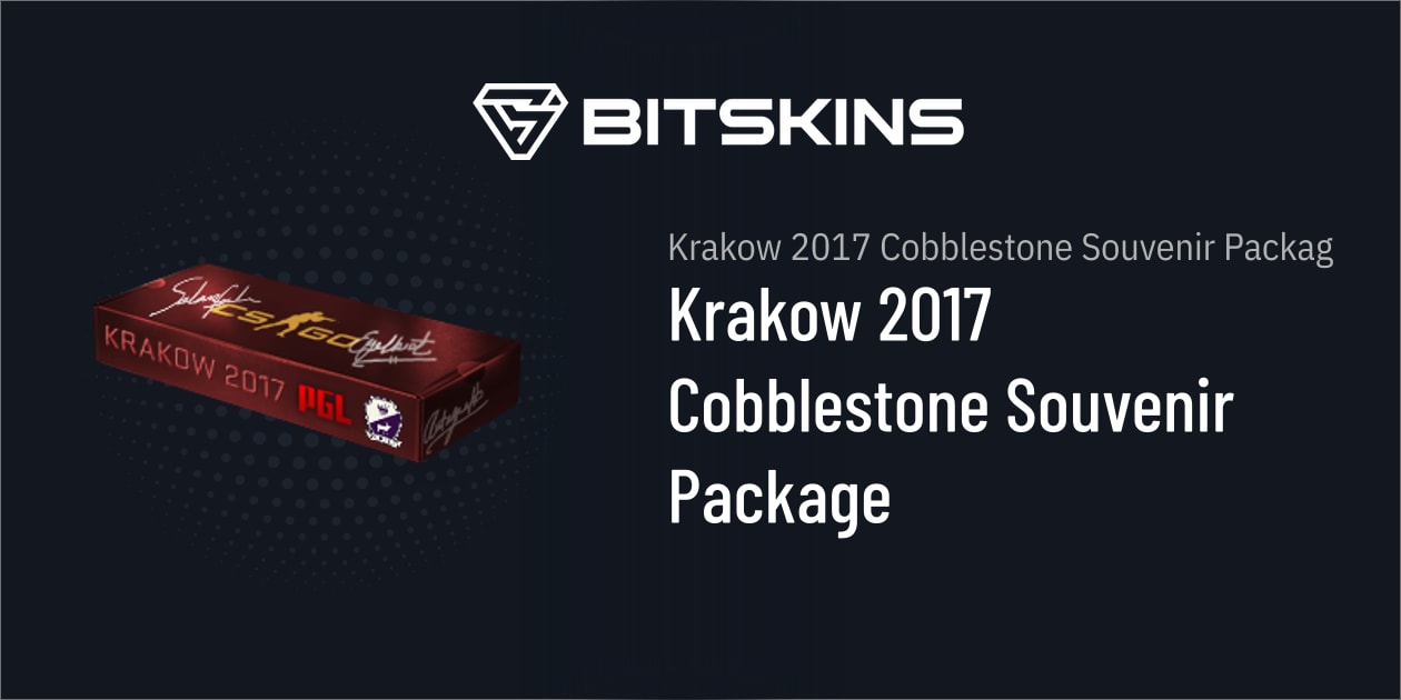 Krakow 2017 Cobblestone Souvenir Package CS2 Item Buy Now on