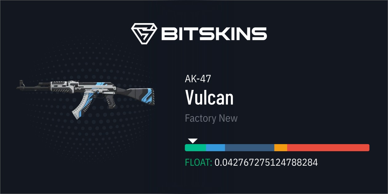 AK-47 | Vulcan (Factory New) - CS2 Item | Buy Now on BitSkins