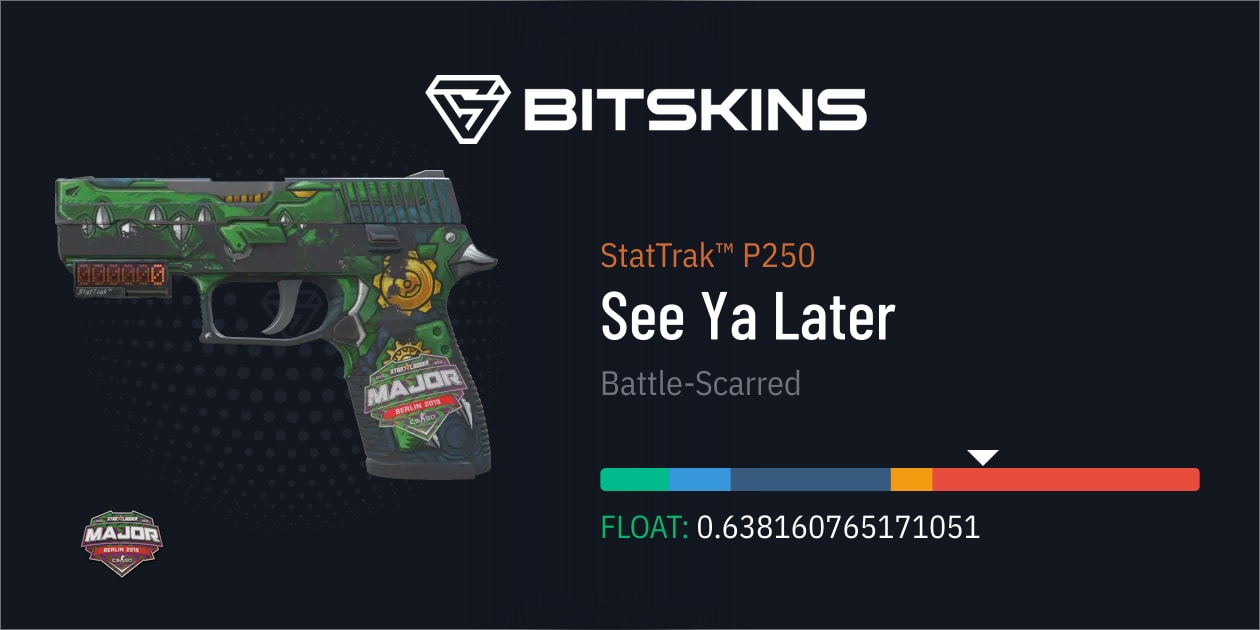 StatTrak™ P250 | See Ya Later (Battle-Scarred) - CS2 Item | Buy