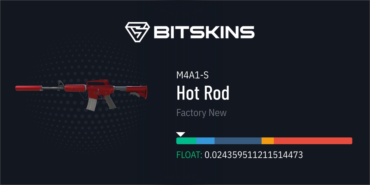 M4A1-S | Hot Rod (Factory New) - CS2 Skins | Find and Trade Your ...