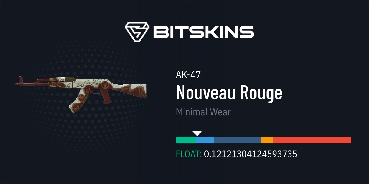 AK-47 | Nouveau Rouge (Minimal Wear) - CS2のスキン | お望み