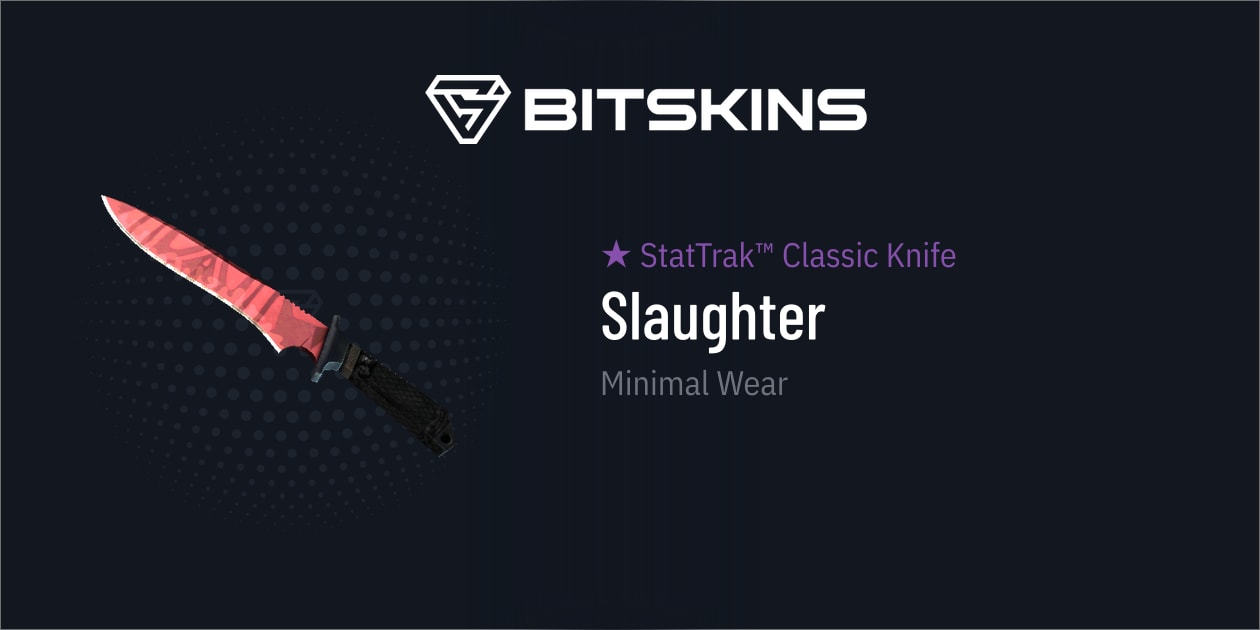 ★ stattrak tm classic knife forest ddpat minimal wear