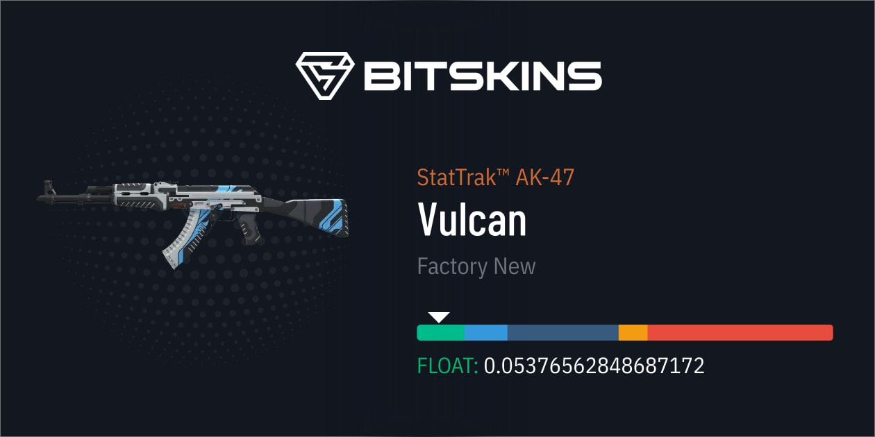 StatTrak™ AK-47 | Vulcan (Factory New) - CS2 Item | Buy Now on