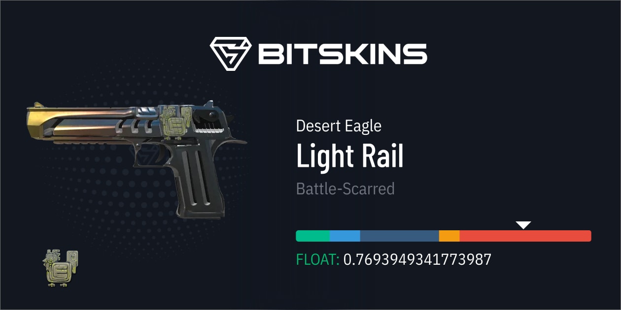 Desert Eagle | Light Rail (Battle-Scarred) - CS2 Item | Buy
