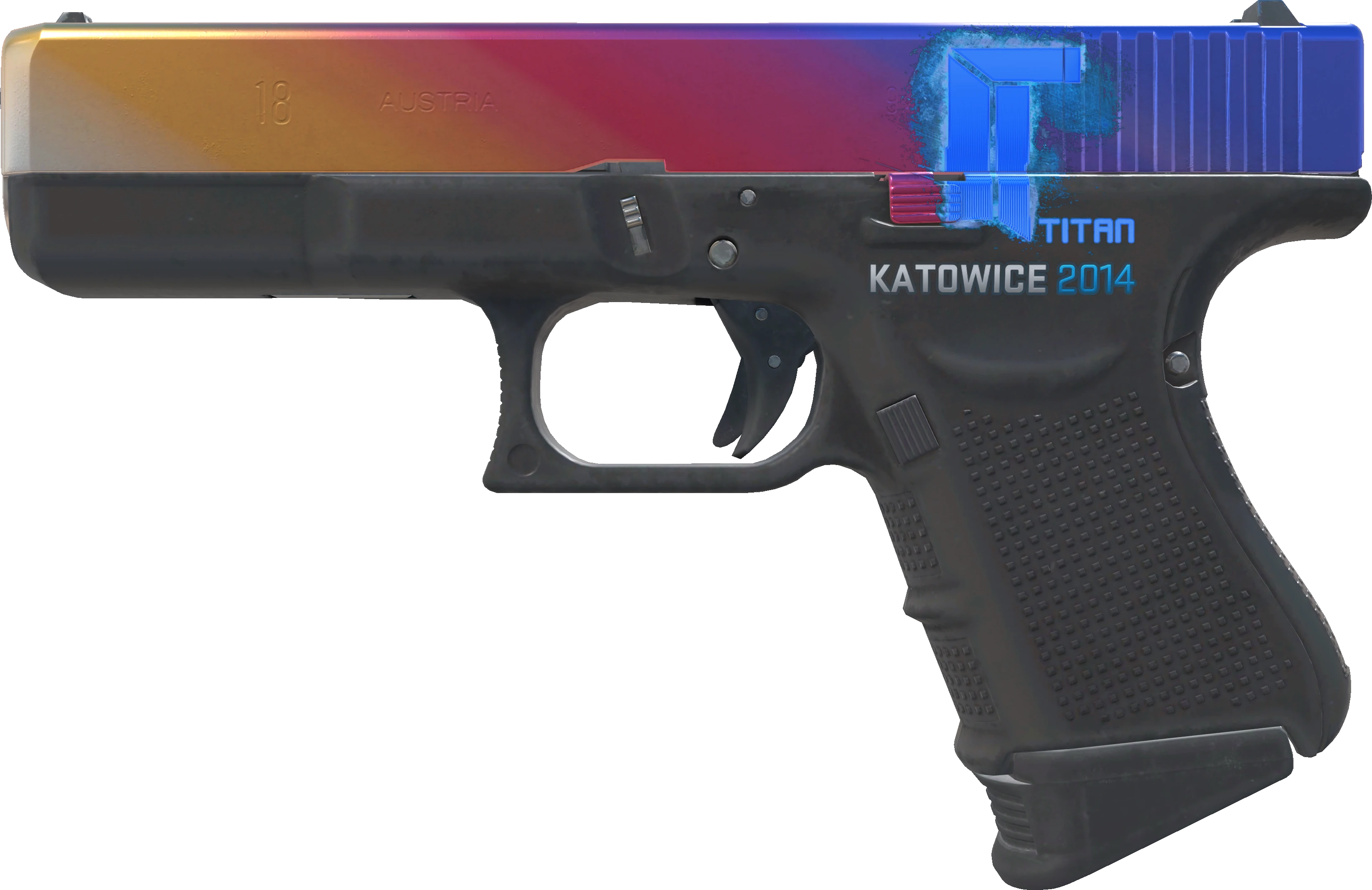 Glock-18 | Fade (Factory New) - CS2 Item | Buy Now on BitSkins