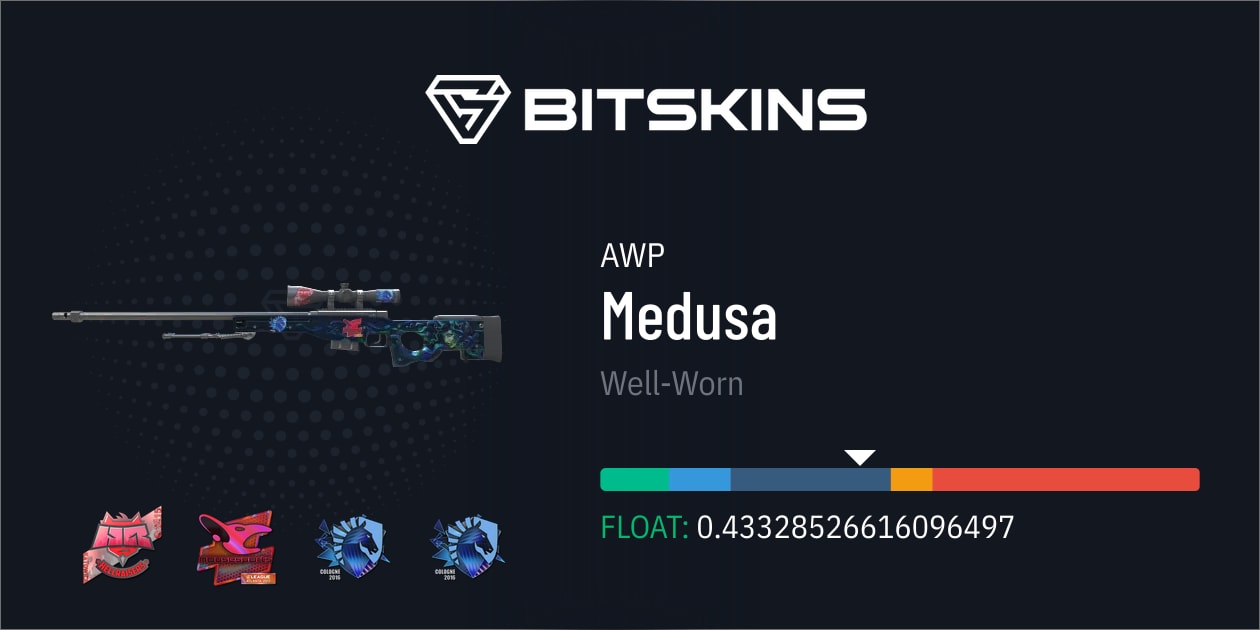 AWP | Medusa (Well-Worn) - CS2 Item | Buy Now On BitSkins