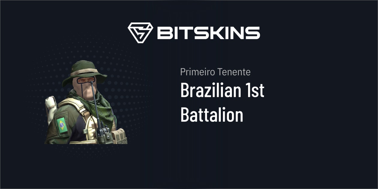 Primeiro tenente brazilian 1st battalion
