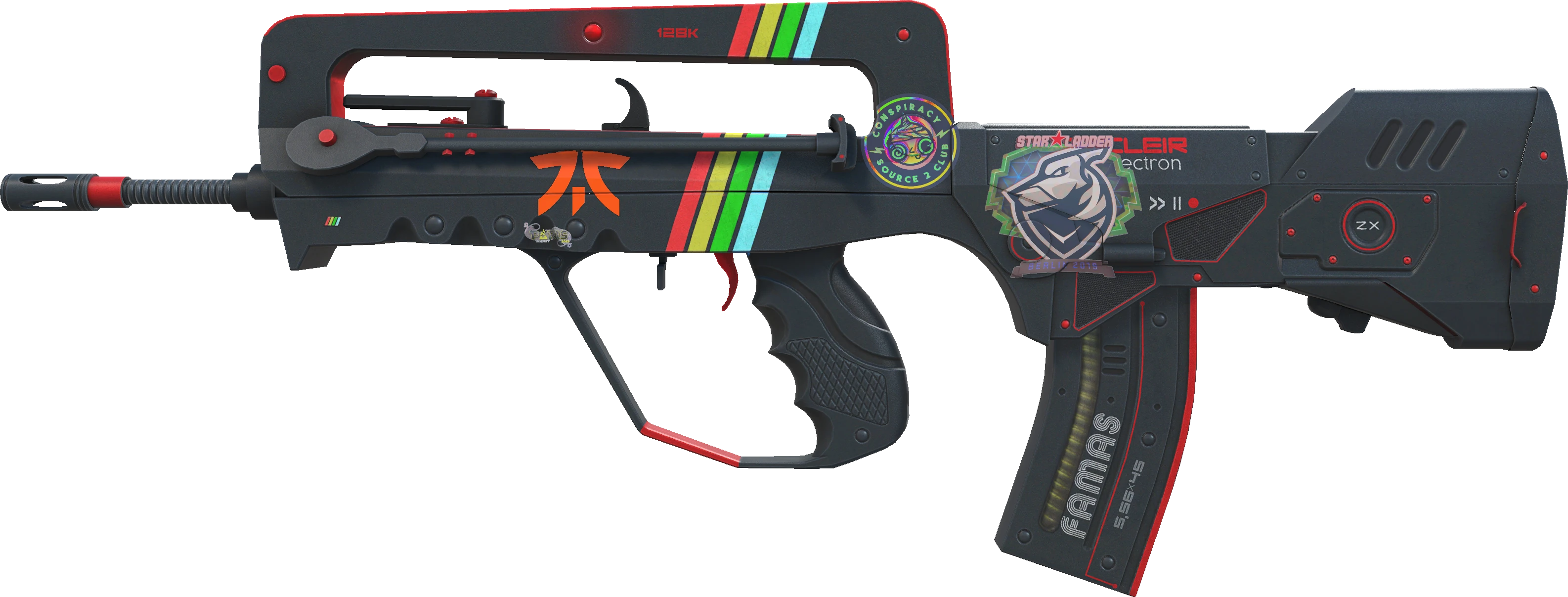csgo スキン FAMAS | ZX Spectron - CSGOSKINS.GG