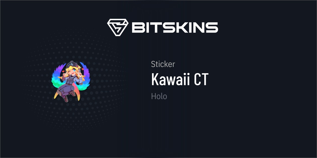 Sticker Kawaii CT (Holo) CS2 皮肤 查找并交易您想要的 CS2 物品