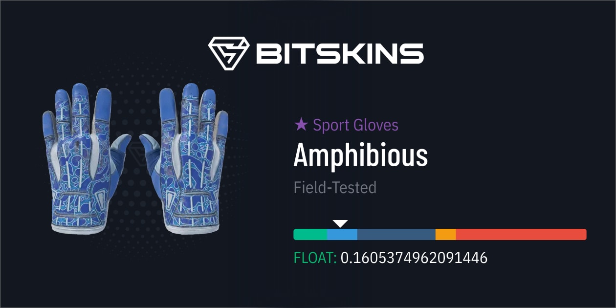 Sport Gloves Amphibious (FieldTested) CS2 Skins Find and Trade Your Desired CS2 Items