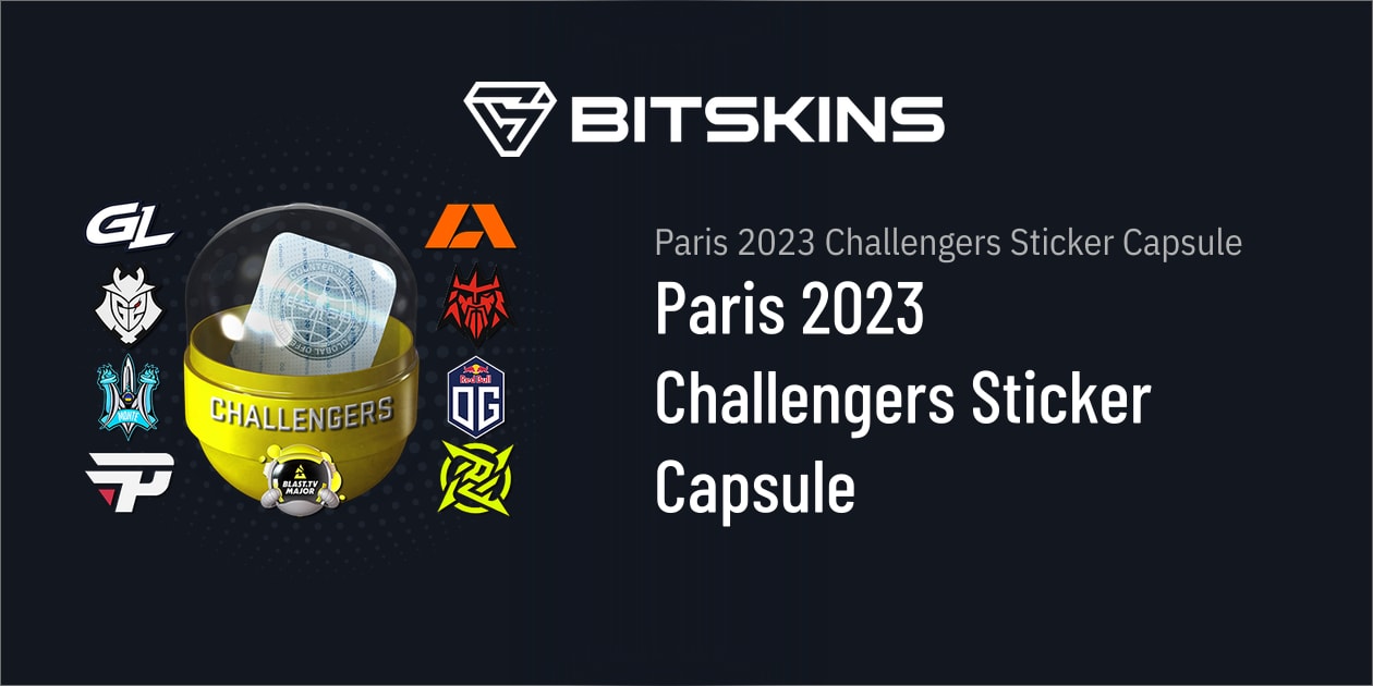 Paris 2023 Challengers Sticker Capsule CS2 Skins Find and Trade