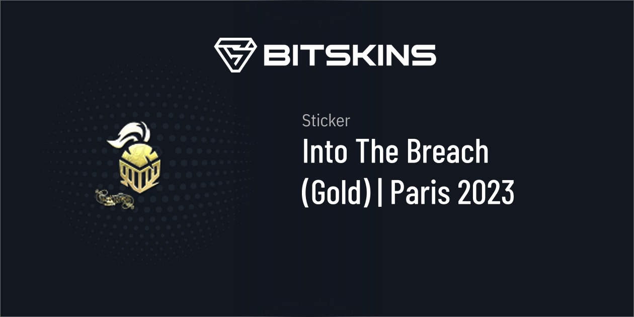 Sticker | Into The Breach (Gold) | Paris 2023 - CS2 Skins | Find and ...