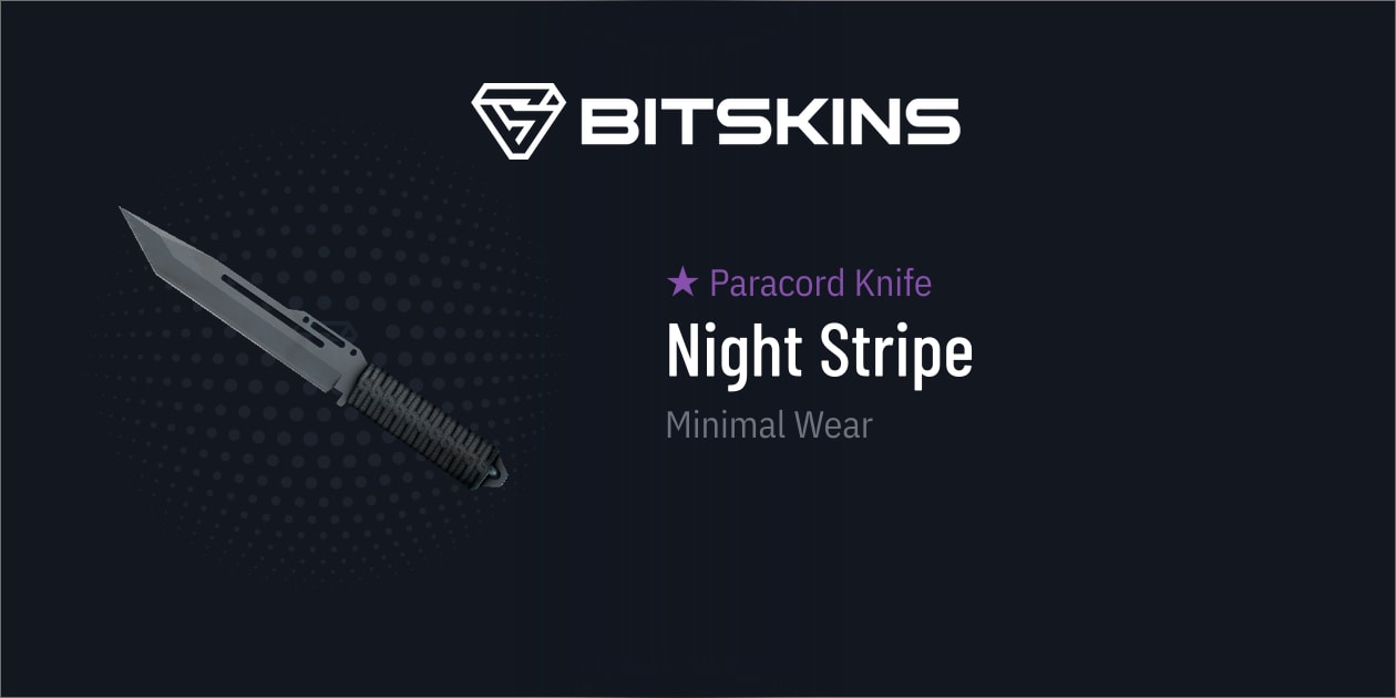 Paracord Knife Night Stripe Minimal Wear Cs Skins Find And