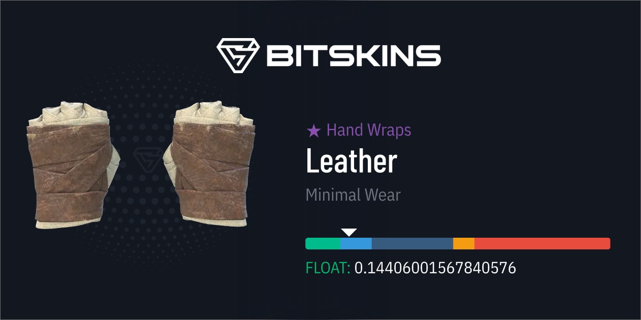 Hand Wraps Leather (Minimal Wear) CS2 Item Buy Now on BitSkins