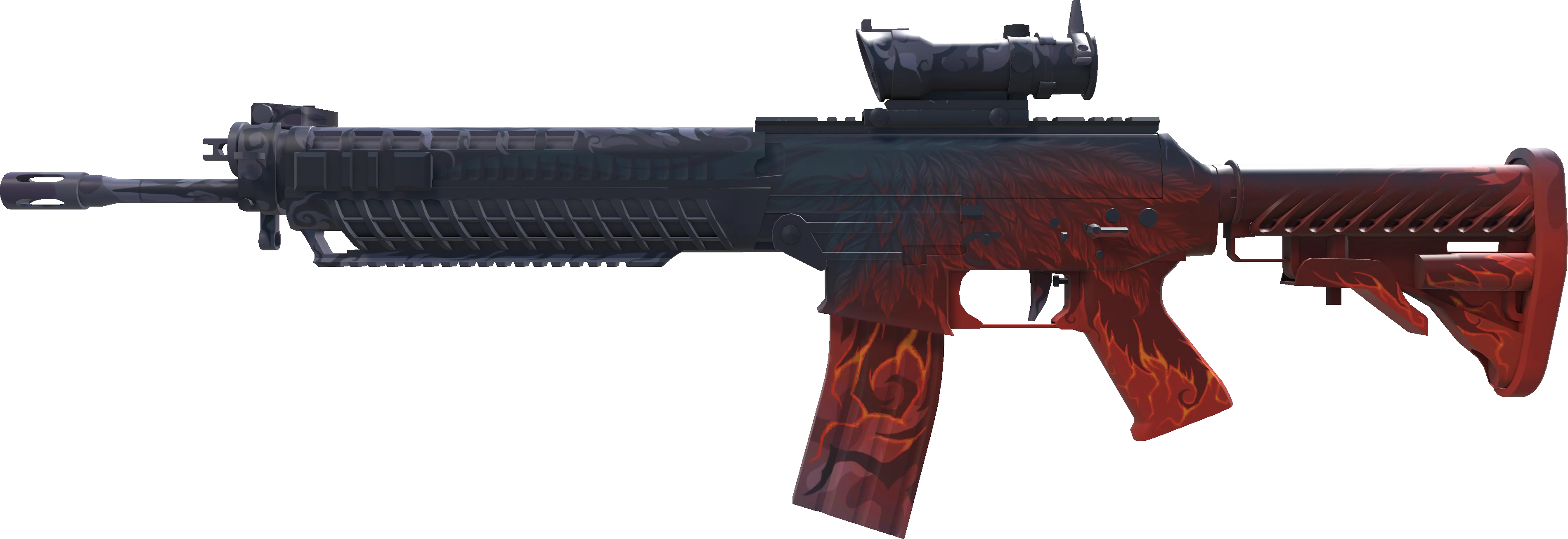 SG 553 | Darkwing (Factory New) - CS2 Item | Buy Now on BitSkins