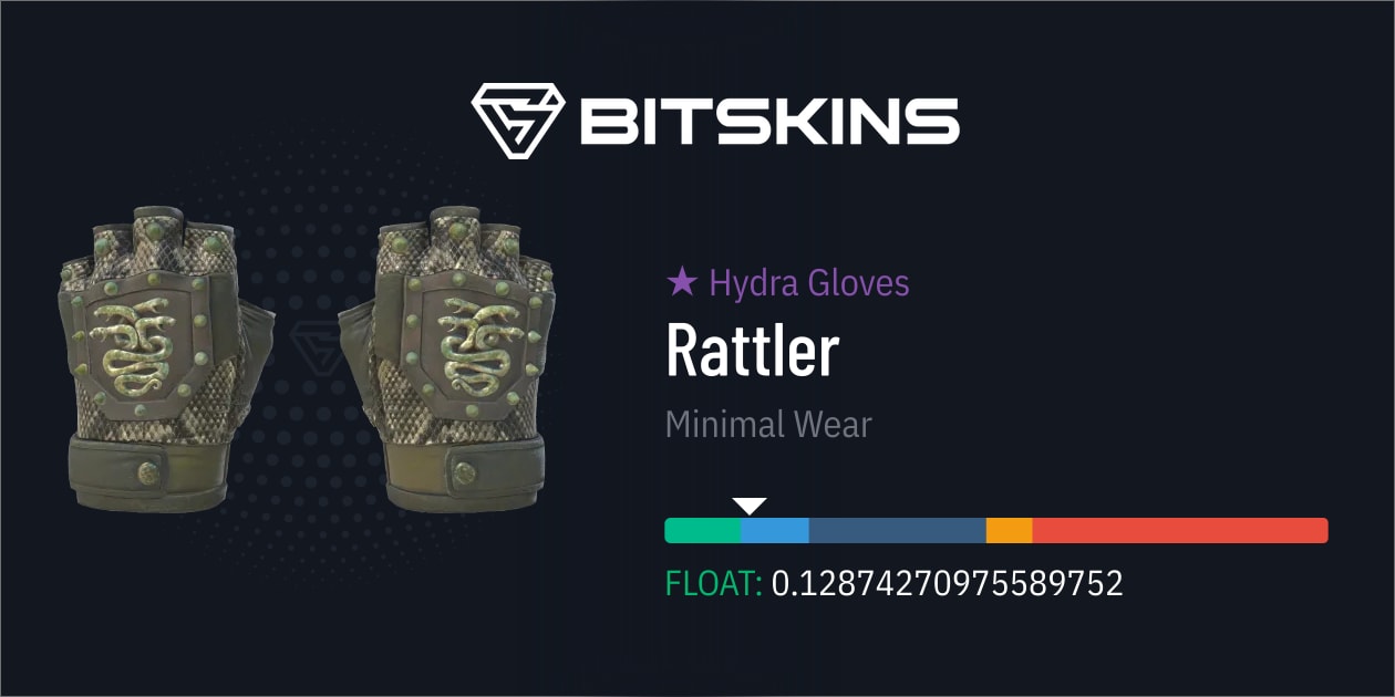 Hydra Gloves Rattler (Minimal Wear) CS2 Skins Find and Trade Your