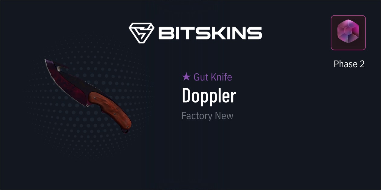 Gut Knife Doppler Phase Factory New Cs Item Buy Now On Bitskins