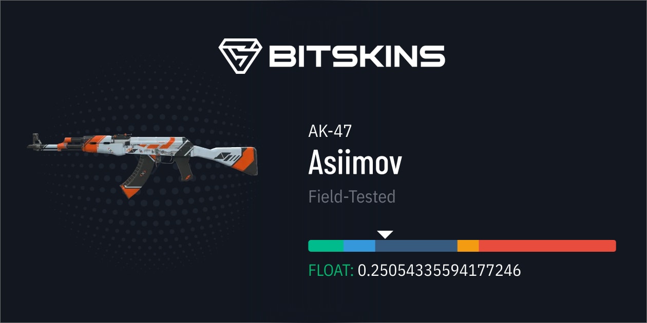 AK-47 | Asiimov (Field-Tested) - CS2 Item | Buy Now on BitSkins