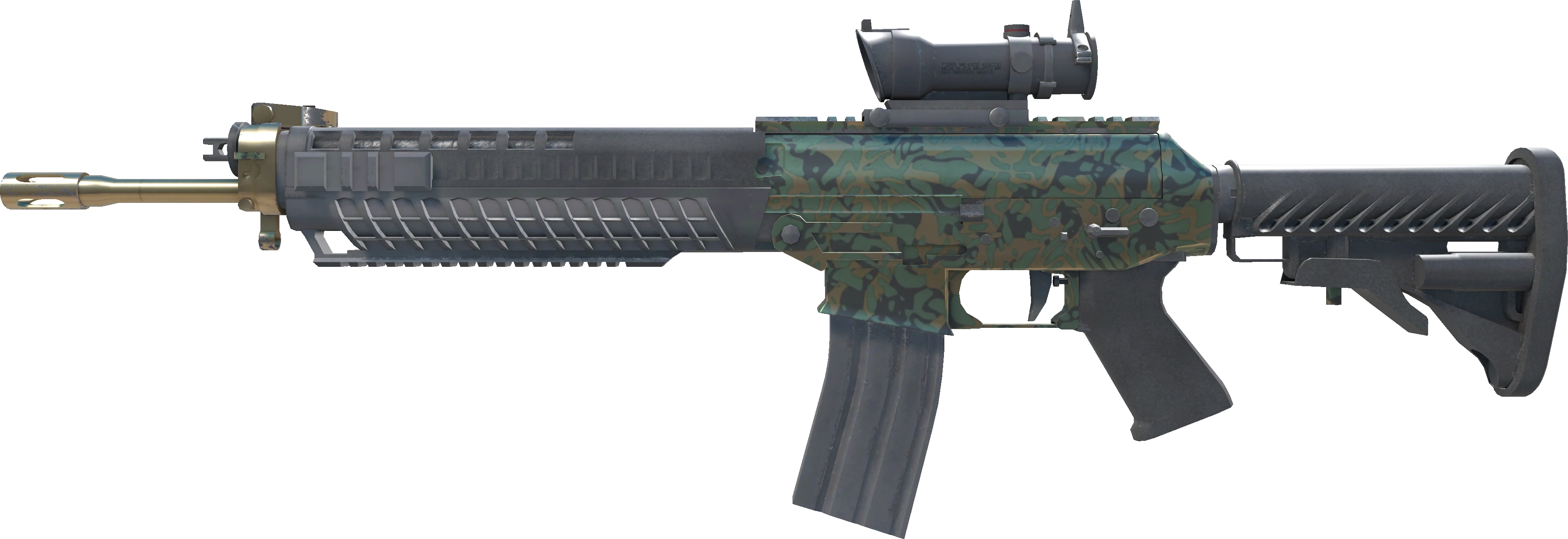 SG 553 | Army Sheen (Factory New) - CS2 Item | Buy Now on BitSkins