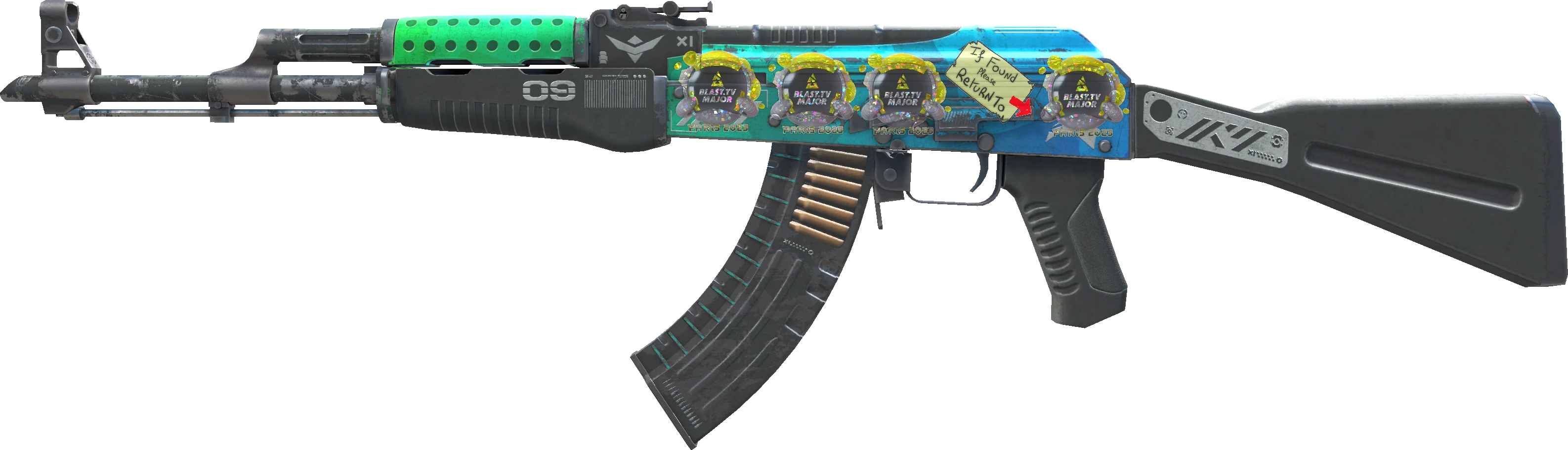 AK-47 | Ice Coaled (Battle-Scarred) - CS2 Skins | Encontra e troca