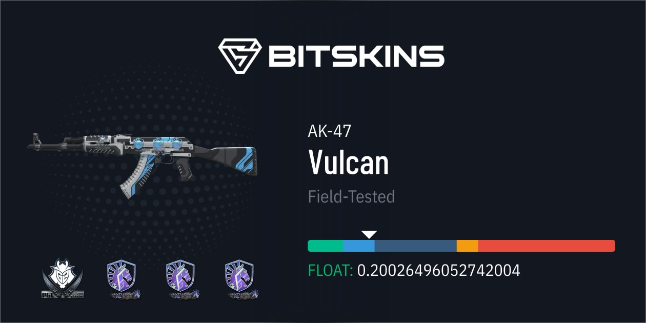 AK-47 | Vulcan (Field-Tested) - CS2 Item | Buy Now on BitSkins