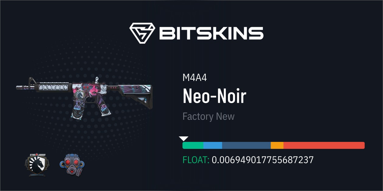 M4A4 | Neo-Noir (Factory New) - CS2 Skins | Encontra e troca os