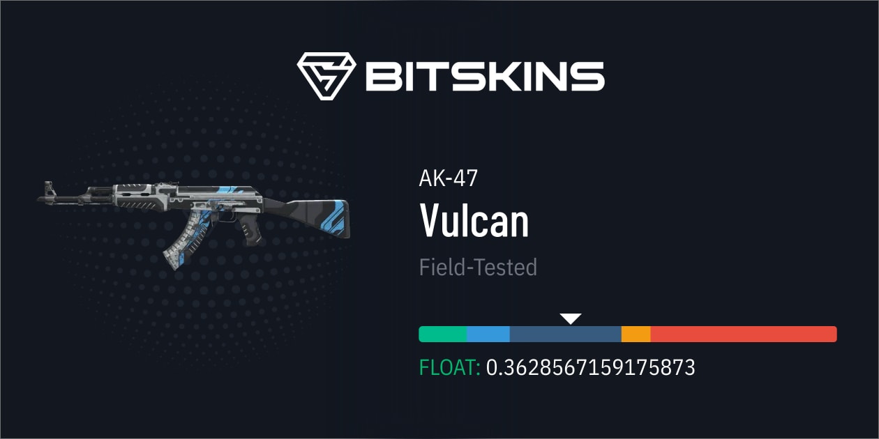 AK-47 | Vulcan (Field-Tested) - CS2 Item | Buy Now on BitSkins