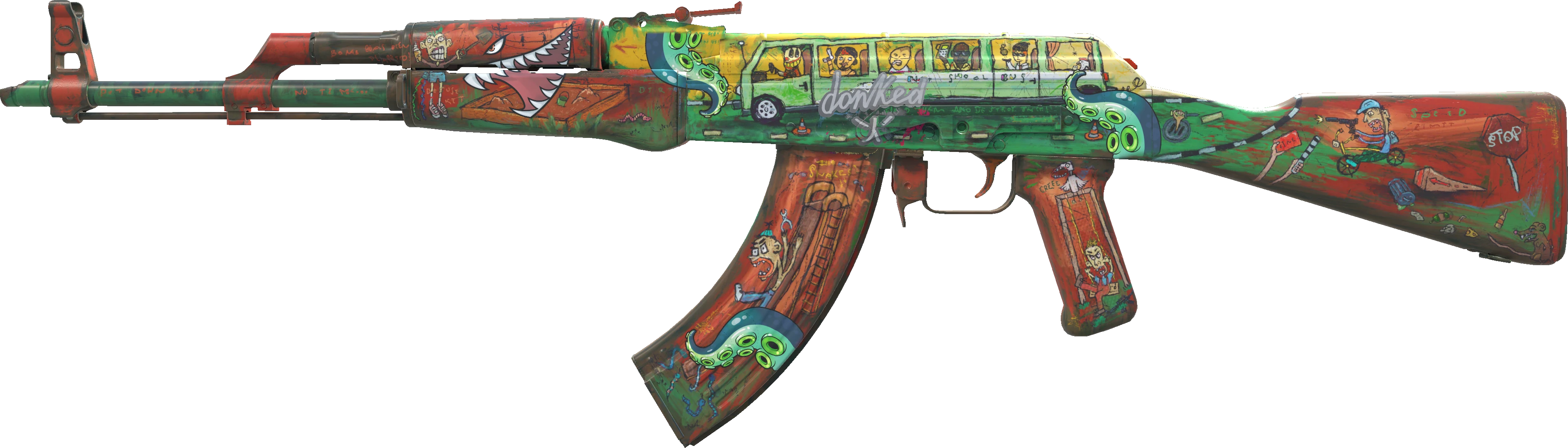 AK-47 | The Outsiders (Factory New) - CS2 Item | Buy Now on BitSkins