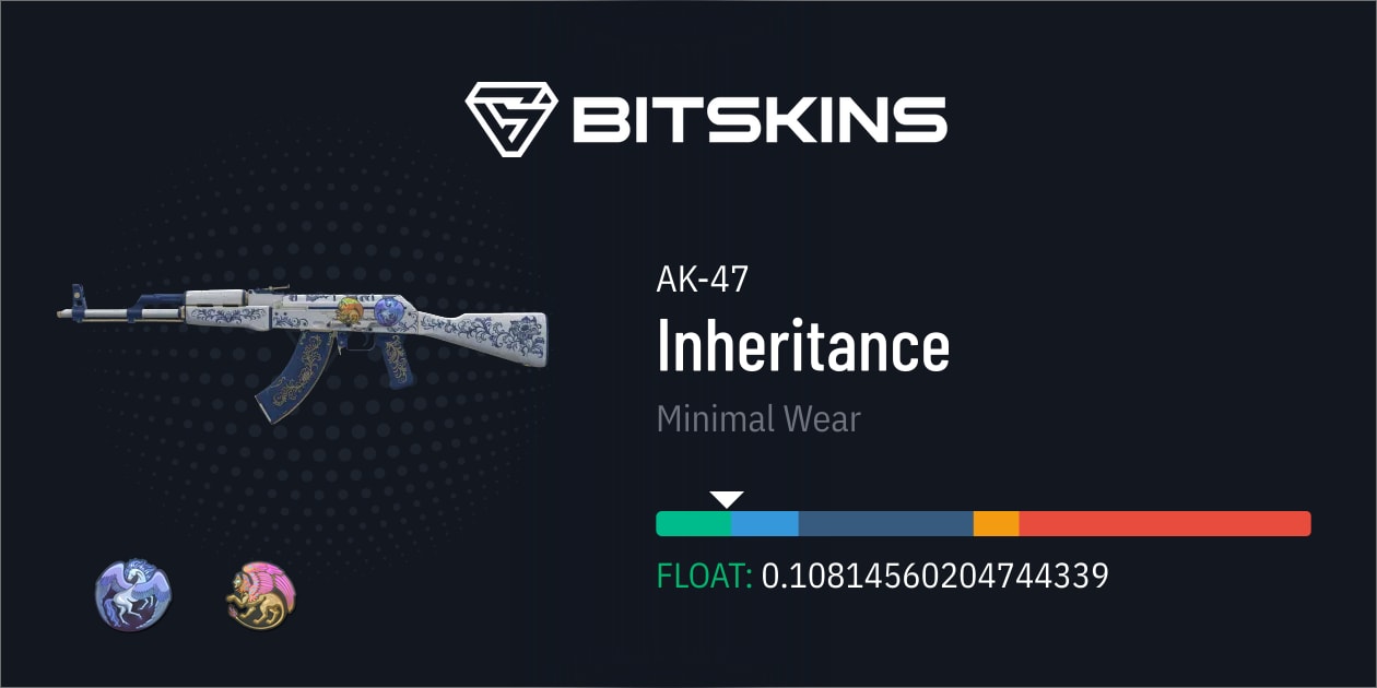 AK-47 | Inheritance (Minimal Wear) - CS2 Item | Buy Now on BitSkins