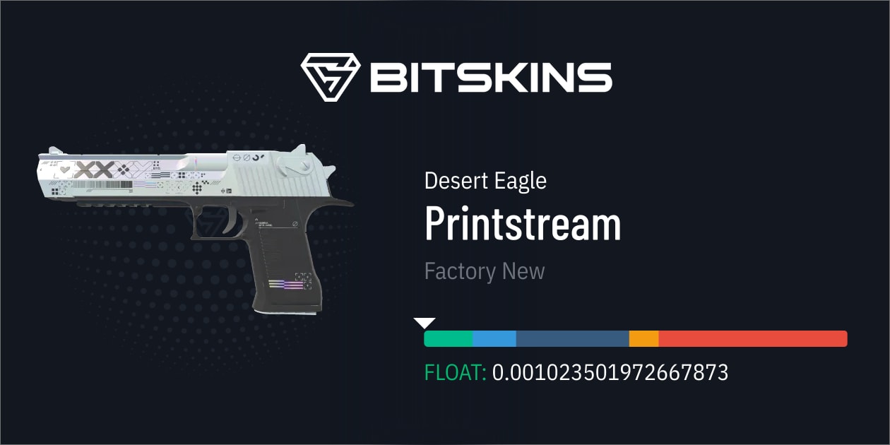 Desert Eagle Printstream (Factory New) CS2 Skins Find and Trade