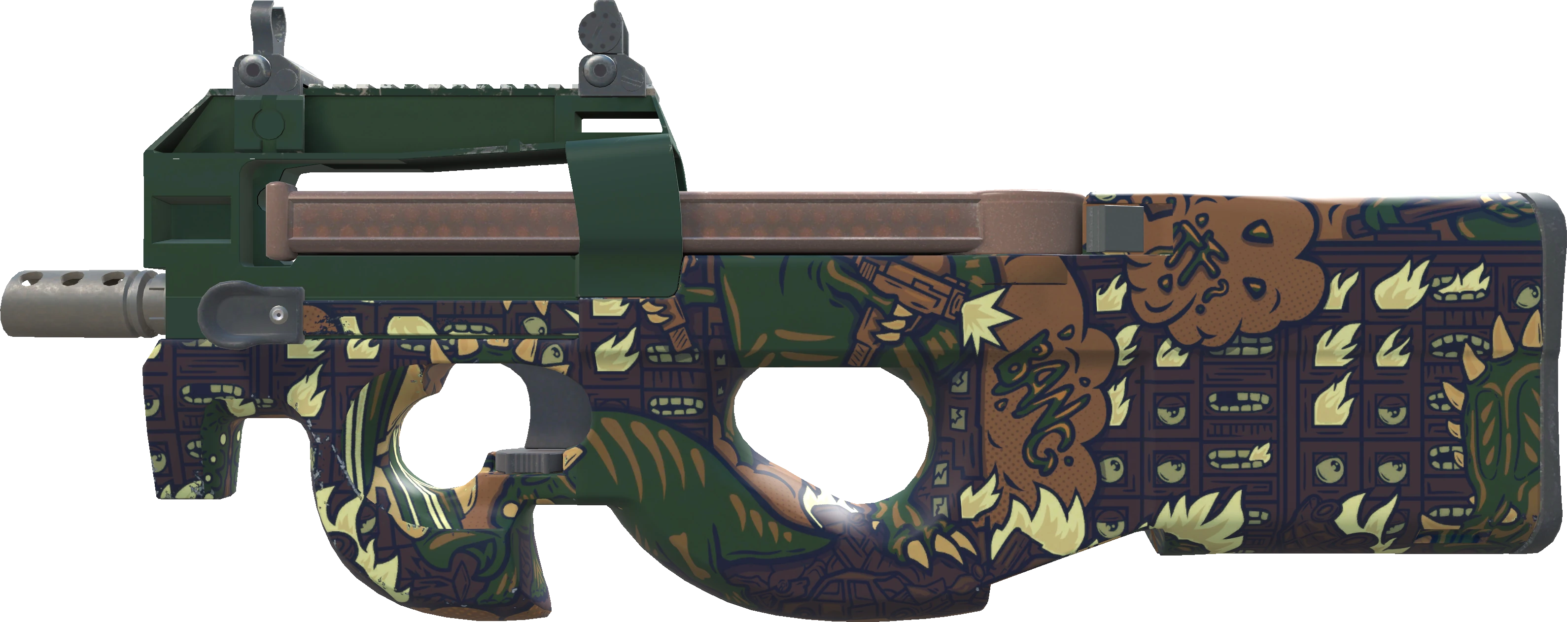 P90 | Cocoa Rampage (Factory New) - CS2 Item | Buy Now on BitSkins
