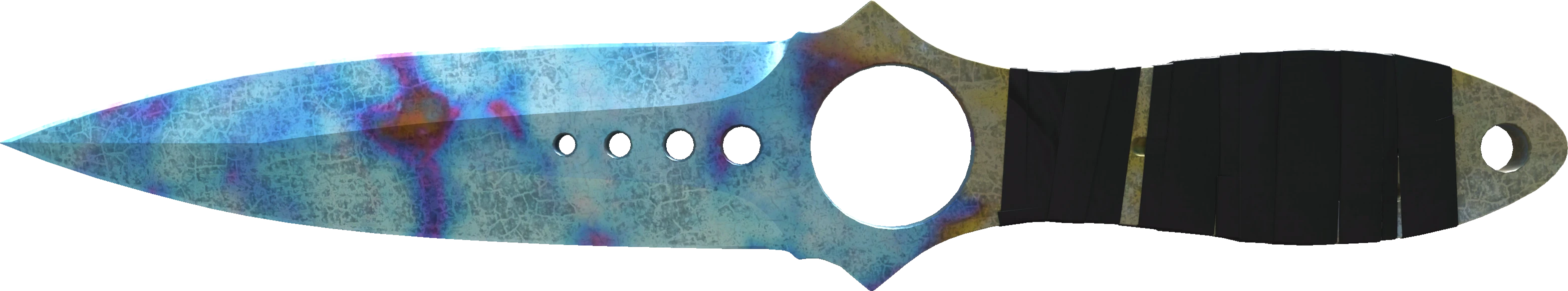 Skeleton Knife Case Hardened (WellWorn) CS2 Skins Find and Trade