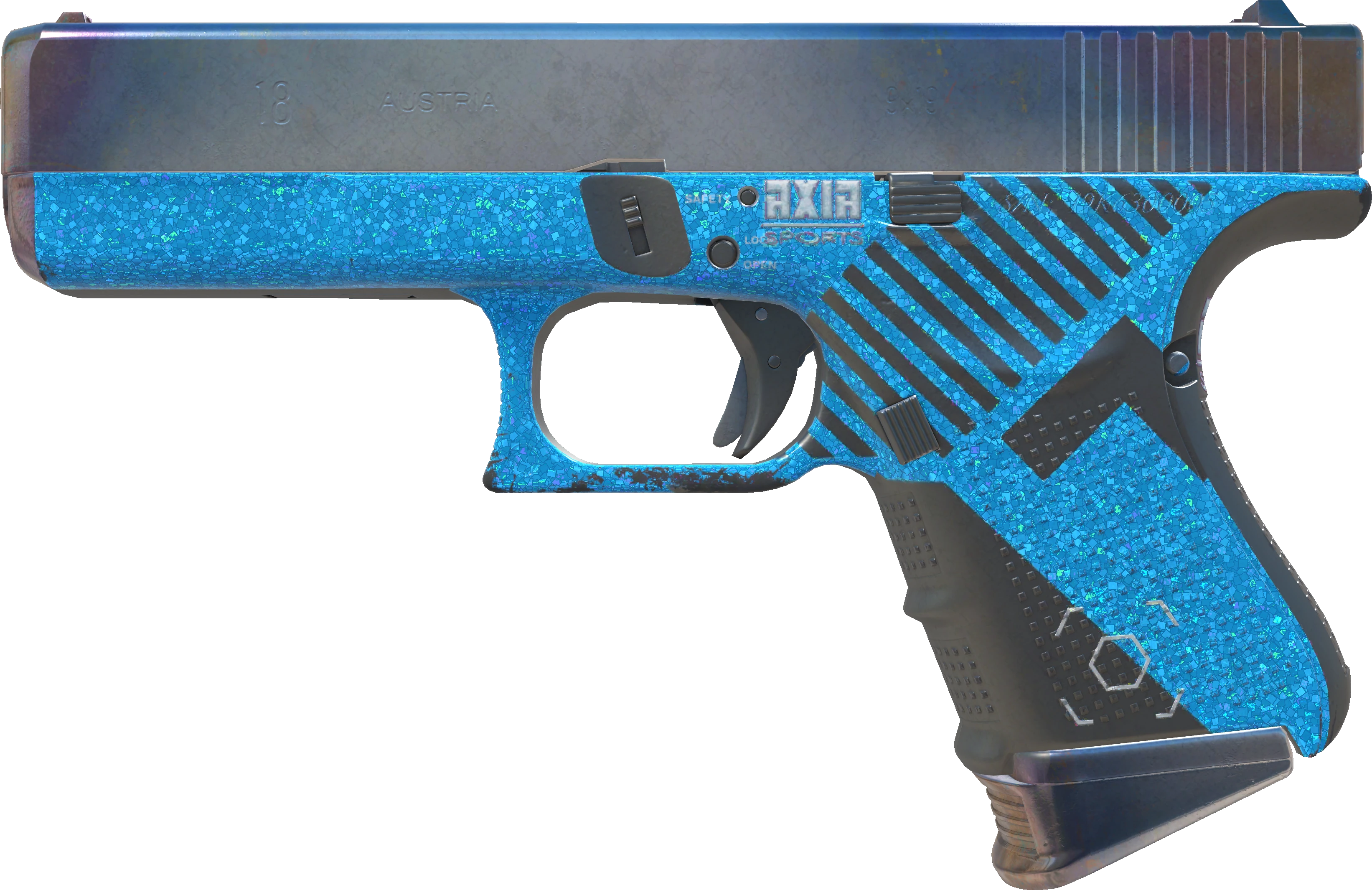 Glock-18 | AXIA (Field-Tested) - CS2 Item | Buy Now on BitSkins