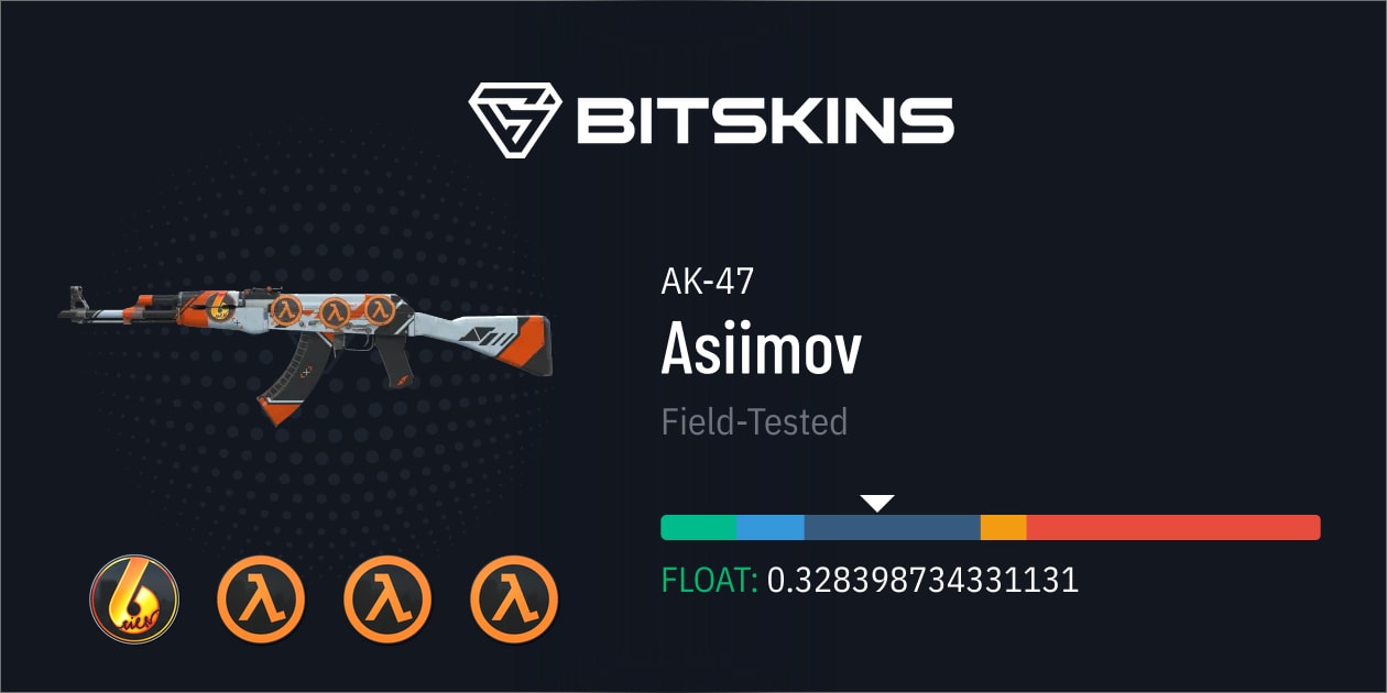 AK【asimocrafts】sai_b_asi AK-47 | Asiimov (Field-Tested) - CS2 Item | Buy Now on BitSkins
