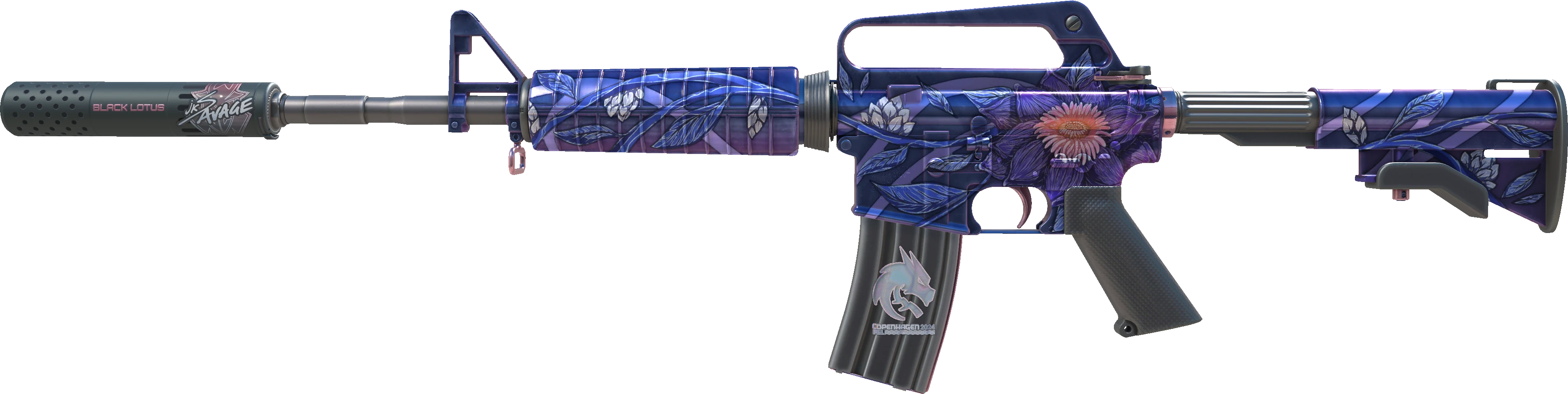 M4A1 ブラック Buy StatTrak™ M4A1-S | Black Lotus (Battle-Scarred) - price