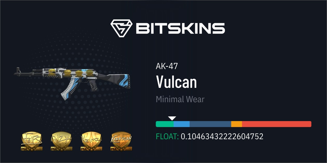 AK-47 | Vulcan (Minimal Wear) - CS2のスキン | お望みのCS2アイテム