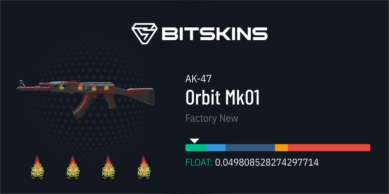 AK-47 | Orbit Mk01 (Factory New) - CS2 Item | Buy Now on
