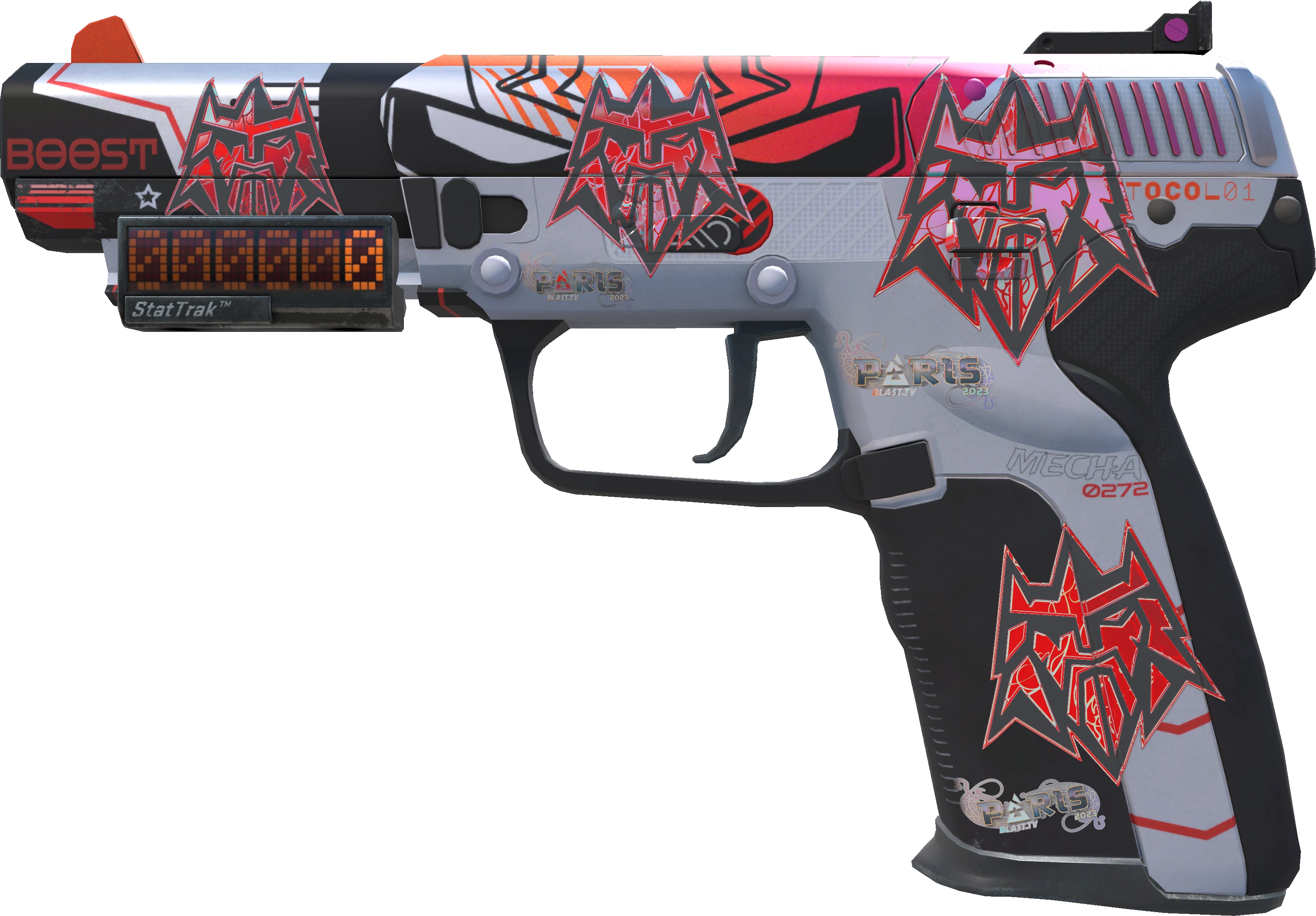 StatTrak™ Five-SeveN | Boost Protocol (Factory New) - CS2 皮肤