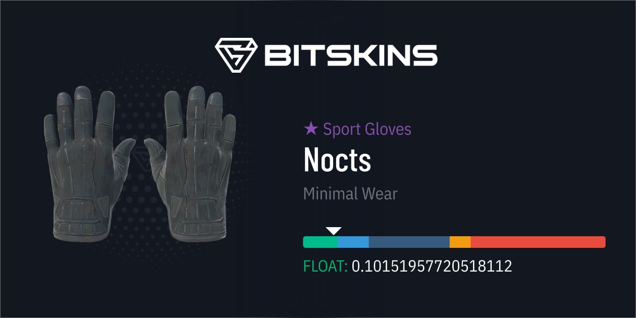 Sport Gloves Nocts (Minimal Wear) CS2 Item Buy Now on BitSkins