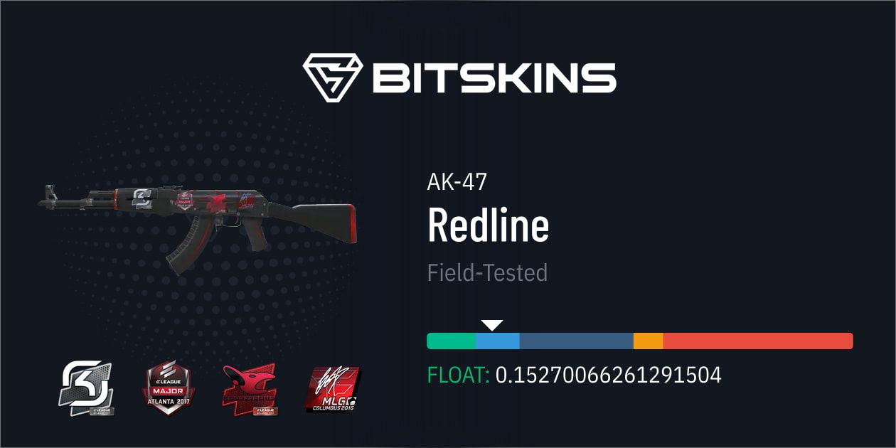 AK-47 | Redline (Field-Tested) - CS2 Item | Buy Now on BitSkins