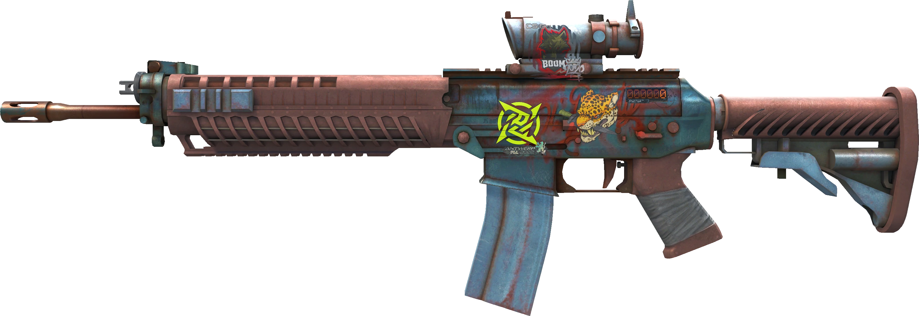 StatTrak™ SG 553 | Ol' Rusty (Well-Worn) - CS2 Skins | Encontra e