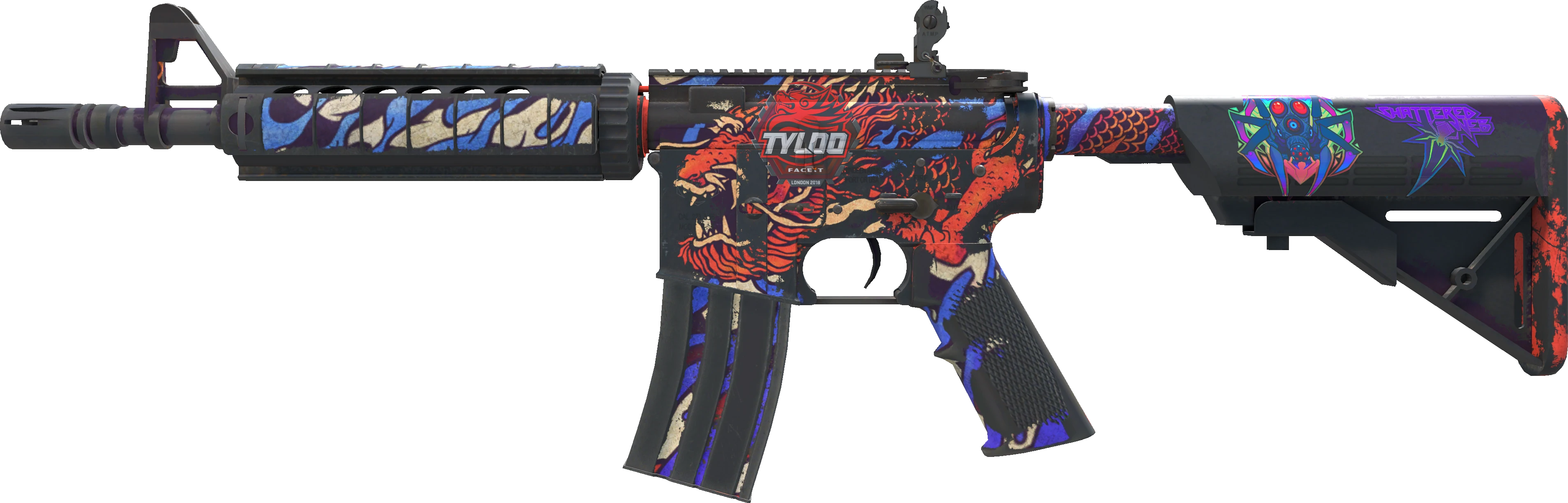 DRAGONーKING M4A4 | 龍王 (Dragon King) (Battle-Scarred) - CS2 Item | Buy Now on
