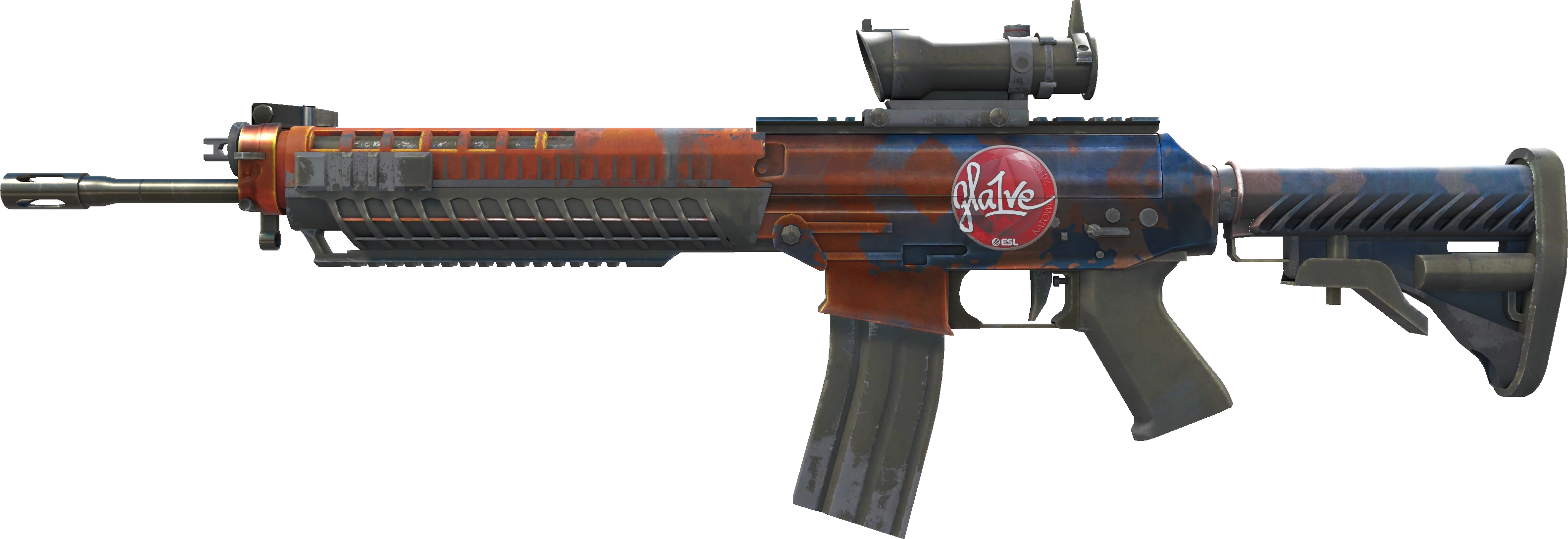 SG 553 | Danger Close (Field-Tested) - CS2 Item | Buy Now on BitSkins