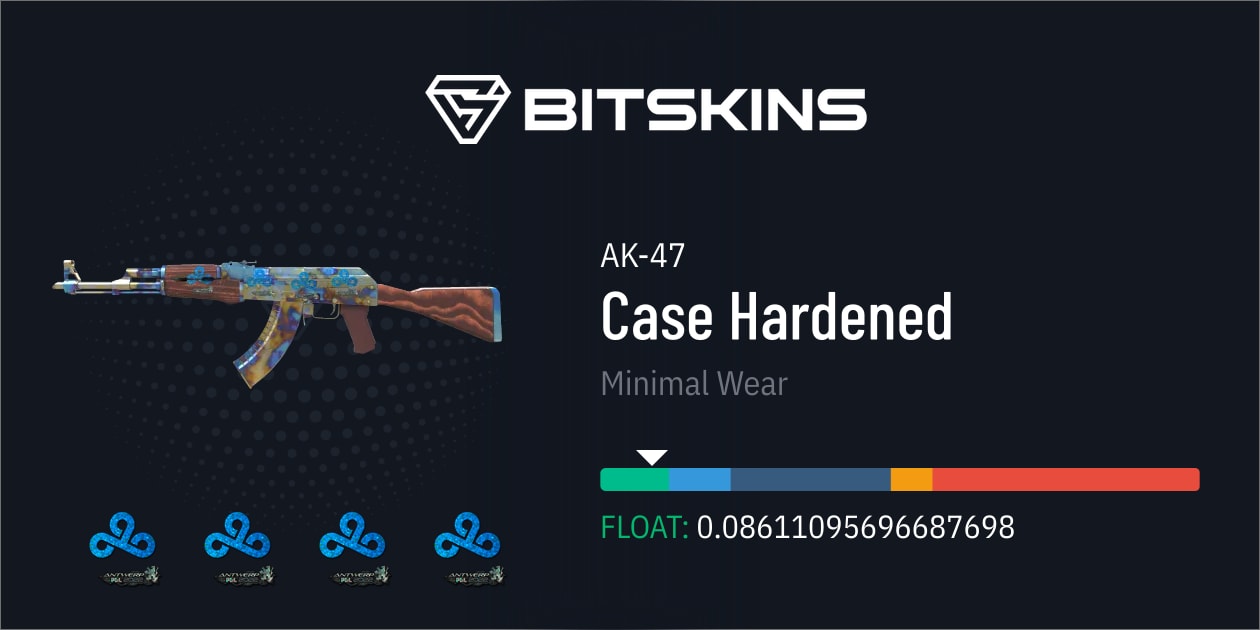 Case hardened minimal wear