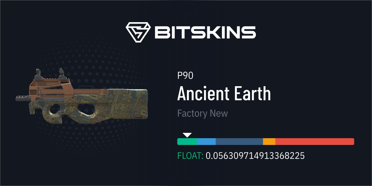 P90 | Ancient Earth (Factory New) - CS2 Item | Buy Now on